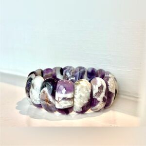 NEW Chevron Amethyst
Faceted Bracelet